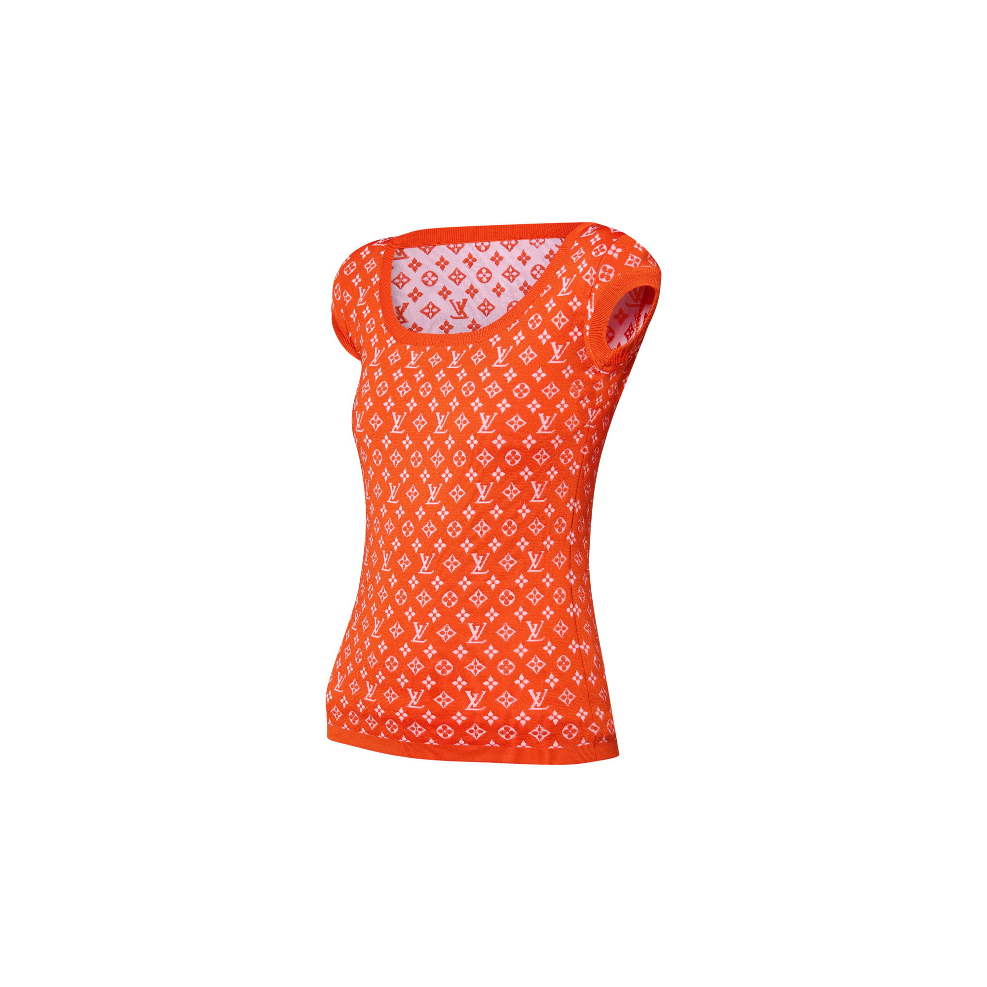 Monogram Jacquard Knit Top - Ready-to-Wear | LOUIS VUITTON